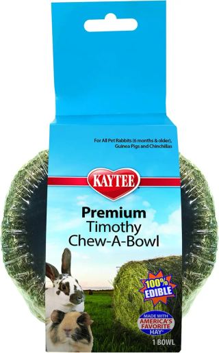 Kaytee Timothy Hay Bowl for Small Pets