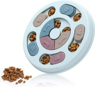 DR CATCH Dog Puzzle - Blue Food Toy